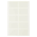 JAM Paper - Porte-cartes de visite auto-adhésifs - 2 po x 3 1/2 po - Transparent - Paquet de 30-Clair