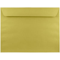 JAM Paper Enveloppes à brochure, 9 x 12 po, vert chartreuse, 25/paquet (21516021)-9 x 12 po