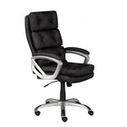 Brassex - Chaise de bureau executif Elius, noir-Colis standard
