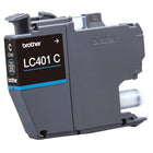 Brother LC401CS Cartouche d’encre cyan à rendement standard d’origine-Cyan