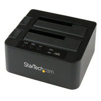 StarTech  Duplicateur d'accueil eSATA / USB 3.0 pour disque dur Cloneur HDD autonome avec SATA 6Gb/s pour duplication rapide-Créez des copies conformes de vos disques durs sans avoir à vous connecter à un ordinateur