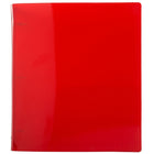 JAM PaperMD – Cartable à 3 anneaux Designders, 1 po, rouge, 4/paquet-4