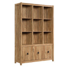 Sauder Cannery Bridge Mur de rangement - 7 tablettes - 71.97" H - Finition Sindoori Mango (424192)-Le Standard - Finition Sindoori Mango - Bois D'ingénierie