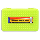 Selectum - Boite Plastique pour L'Ecole - 8 po l x 2,5 po H - Couleurs variées-7