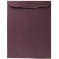 JAM Paper - Enveloppes ouvertes pour catalogue - 9" x 12" - Bourgogne - Paquet de 10-Couleur: Bourgogne