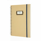 General Supply Goods + Co - Cahier Placard - B5 (6,9 x 9,8 po) - 180 pages - Marron Kraft-90 feuilles lignées par cahier