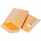 SUM - Enveloppe à bulles premium - #000 - 4 po x 8 po - Kraft - Paquet de 500-Gold Kraft est idéal pour une variété de besoins d'envoi