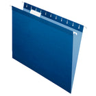 Pendaflex - Chemises suspendues de couleur haut de gamme  Reversaflex - format lettre - bleu marin - paquet de 25-Elles sont 10 fois plus robustes que les chemises ordinaires et peuvent contenir plus de feuilles sans se déchirer