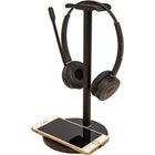 Spracht - Hss-2020 Support de casque de charge sans fil-Mode 5W compatible avec tous les appareils compatibles avec le chargement sans fil