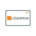 L'Equipeur â€“ Carte-cadeau de 25 $-Les récompenses Air Miles ne s'appliquent pas sur l'achat de cartes-cadeaux.