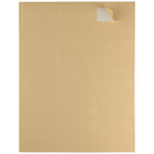Jam Paper Étiquettes postales, 1 x 2,63 po, or métallique, 120/paquet (40732537)-Pour l’utilisation avec les imprimantes laser