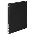 Reliures à anneaux ACCOHide Flexible - noir - 3 anneaux - format lettre - capacité de 100 feuilles - 1/2 po-anneaux de 1/2 po, 11 po x 8, 1/2 po format feuille