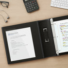 Staples - Reliure Better Binder, 3 po, noir-Construction en poly rigide, avec coutures en caoutchouc