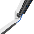 ShoppingAll - Support de moniteur à ressort à gaz simple avec bras pivotant - Blanc-10