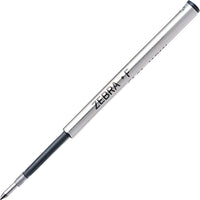 Zebra® - Recharges pour stylo à bille, pointe fine, noir, paq./2-Pour tous les stylos Zebra F301 et F-402  