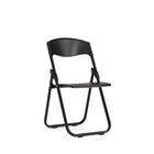 Chaise pliante renforcée HERCULES, capacité de 880 lb, attaches de fixation intégrées, plastique noir (RUTIBLK)-Capacité de poids de 880 lb