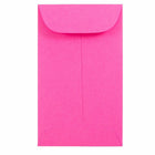 JAM Paper Enveloppes Colourées #6 Coin Commerciales - 3,375" x 6" - Rose ultra fuchsia - Paquet de 50-Couleur : Fuchsia Couleur : Rose Enveloppes pour pièces