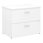 Classeur latéral Studio C de Bush Business Furniture, blanc (SCF136WHSU)-Stratifié thermofusionné sur bois composite