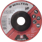 Walter Surface Technologies - Meule Hp À Moyeu Déporté, paquet de 12-Dimension de l'arbre 7/8po