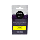 Nutone Premium Tape - Compatible avec Brother TZ651, TZ-651, TZE-651, TZE651 - Noir / Jaune - 24 mm-Ruban d'étiquettes