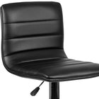 Flash Furniture – Tabouret de bar ajustable de 33 po en vinyle noir et à pied chromé, 2/bte (CH920231BK)-Mousse ignifuge CA117