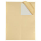 JAM Paper Étiquettes d'adresse postale - 4" x 3 1/3" - Feuille dorée mate - Paquet de 120-Étiquettes en feuille d'or mat
