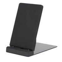 Powerology - Chargeur sans fil pliable Qi 10 W/7,5 W - Noir-Chargeur rapide sans fil jusqu' á 10W/7,5W
