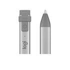 Stylet numérique Logitech Crayon pour tous les iPad (versions 2018 et ultérieures) avec technologie Apple Pencil - Gris-Crayon offre une saisie précise et rapide avec des centaines d'applications indispensables prises en charge par Apple Pencil et la liste s'allonge chaque jour.