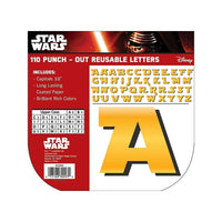 Eureka - Lettres décoratives 4 po, Star Wars (EU-845060)-Lettres à perforer réutilisables, communément appelées lettres pour les babillards