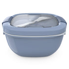 Conteneur à salade Bentgo, ardoise-Transport sans dégâts: le contenant de vinaigrette étanche de 3 oz garde les sauces sans dégâts pendant le transport.