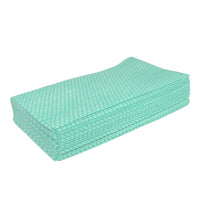 Hospeco â€“ Chiffons jetables économiques Saniworks, vert-Dimensions : 13 x 21 (po)