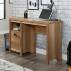 Sauder 43"W La Collection Dover Edge Bureau - Finition Timber Oak-  Étagère ouverte pour un rangement supplémentaire de décoration ou de dossiers