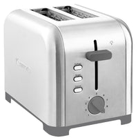 Kenmore - Grille-pain 2 tranches - Acier inoxydable gris et argent-Fentes extra-larges de 1,5 po (3,8 cm)