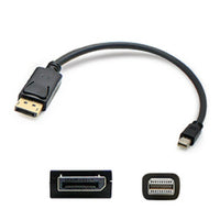 AddOn - Adaptateur Mini-Displayport vers Displayport, mâle vers mâle, 6 pi/1,8m (MINIDP2DPMM6)-Câble adaptateur