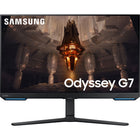 Samsung - 28" Odyssey G70B 4K UHD IPS 144 Hz 1 ms avec moniteur de jeu G-Sync-Résolution 28 pouces 4K UHD 3 840 x 2 160, type de panneau IPS