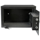 SentrySafe - X055 Coffre-fort de sécurité à combinaison numérique - 0,58 pi3-Type de serrure : Mécanisme de verrouillage numérique avec clé pour déverrouillage auxiliaire. Livré avec un code configuré en usine qui peut être changé en votre propre code personnel de 2 à 8 chiffres. Fourni avec deux clés pour déverrouillage auxiliaire