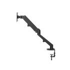 IntekView - Support pour un écran avec ressort à gaz-La gestion des câbles permet de garder les câbles et la table propres et bien rangés