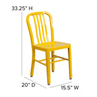 Chaise en métal jaune pour l’intérieur et l’extérieur (CH-61200-18-YL-GG)-8
