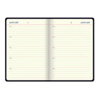 Letts - Agenda perpétuel 5 ans Icon - 8-1/4 po H x 5-3/4 l - Noir-Reliure cousue
