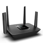 Linksys - Routeur Max-Stream AC3000 Tri-Band Mesh WiFi 5, unité unique, noir-Routeur maillé tri-bande à des vitesses ultra rapides allant jusqu'à 3000 Mbps