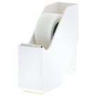 Bostitch Office Konnect Dévidoir de ruban adhésif, rouleau de ruban inclus, white-Dévidoir de ruban compatible avec n'importe quel rouleau standard de ruban adhésif