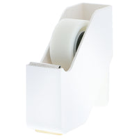 Bostitch Office Konnect Dévidoir de ruban adhésif, rouleau de ruban inclus, white-Dévidoir de ruban compatible avec n'importe quel rouleau standard de ruban adhésif