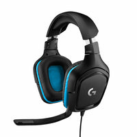 Logitech - Casque de jeu filaire G432 - PC - Noir-Profitez d'une expérience de jeu plus immersive et cinématique grâce au son détaillé produit par les grands transducteurs 50 mm.