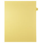 Markmaker - 25 tabs/PQT,5 PQT/Boite, Intercalaires imprimes Legal, Chamois, 1/15th coupe| format lettre, sans trous, Numero 183-Intercalaires imprimes Legal