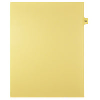 Markmaker - 25 tabs/PQT,5 PQT/Boite, Intercalaires imprimes Legal, Chamois, 1/15th coupe| format lettre, sans trous, Numero 183-Intercalaires imprimes Legal
