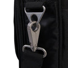 Swiss Gear – Mallette à soufflet double pour ordinateur portatif de 15,6 po, noir-Poignées de transport confortables sur le dessus avec revêtement