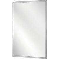 Miroirs à cadre en angle, 18 larg. x 30 haut. (po), JC270-Satinée
