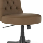 Bush Business Furniture Arden Lane Mid Back Tufted Chaise De Bureau, Selle (CH2301SDL-03)-Le siège est rembourré avec un rembourrage en mousse pour offrir une sensation de fermeté moyenne
