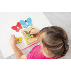 Beleduc - Puzzle à couches "Papillon"-Composants entièrement en bois !