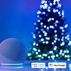Twinkly - Strings 400 lumières LED intelligentes multicoloures avec fil vert-Connexion Wi-Fi et Bluetooth instantanée
